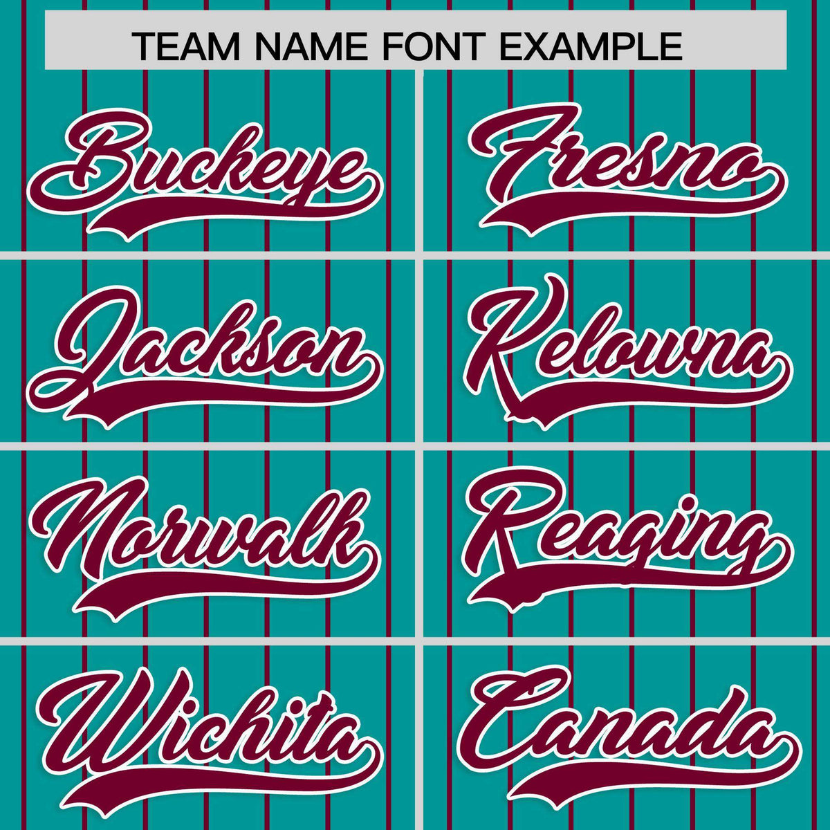 Custom Aqua Crimson Stripe Fashion Raglan Sleeves Authentic Baseball Jersey