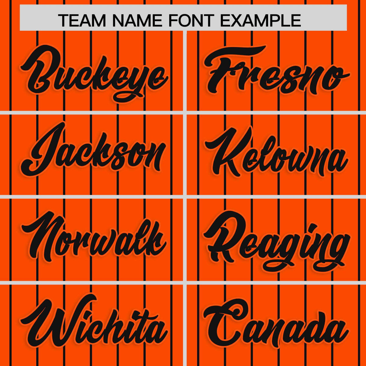 Custom Orange Black Stripe Fashion Raglan Sleeves Authentic Baseball Jersey