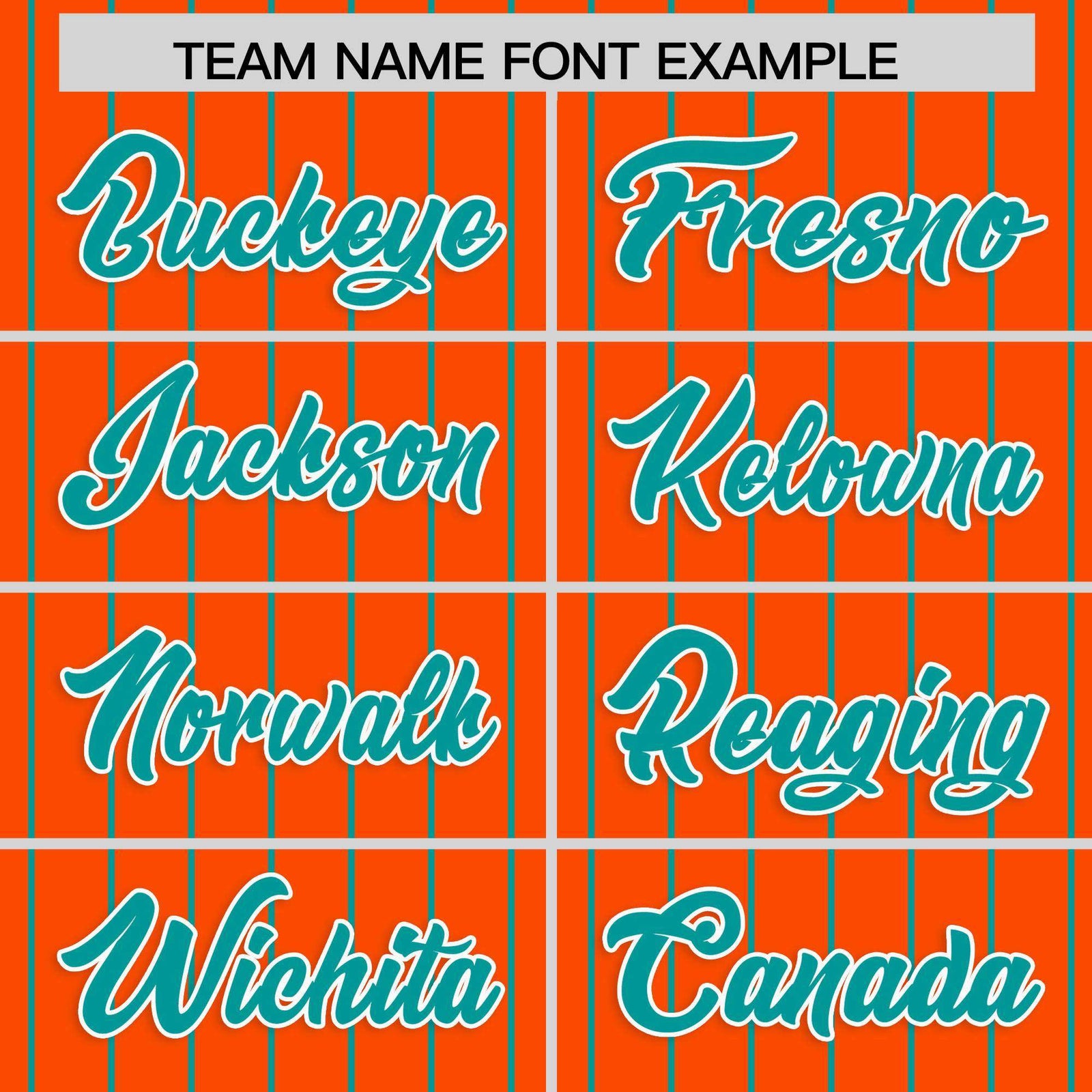 Custom Orange Aqua Stripe Fashion Raglan Sleeves Authentic Baseball Jersey