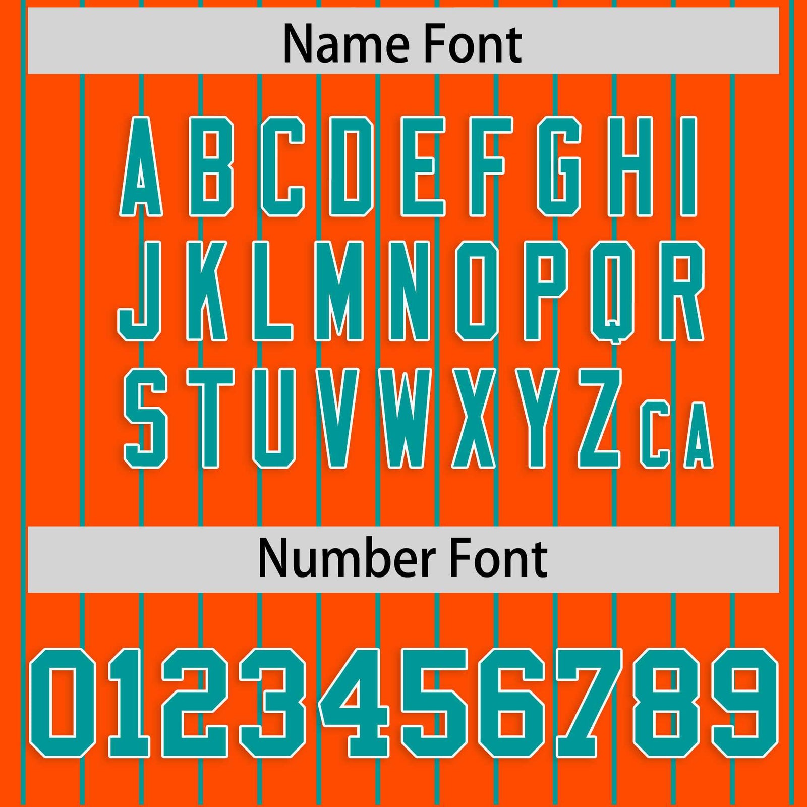 Custom Orange Aqua Stripe Fashion Raglan Sleeves Authentic Baseball Jersey