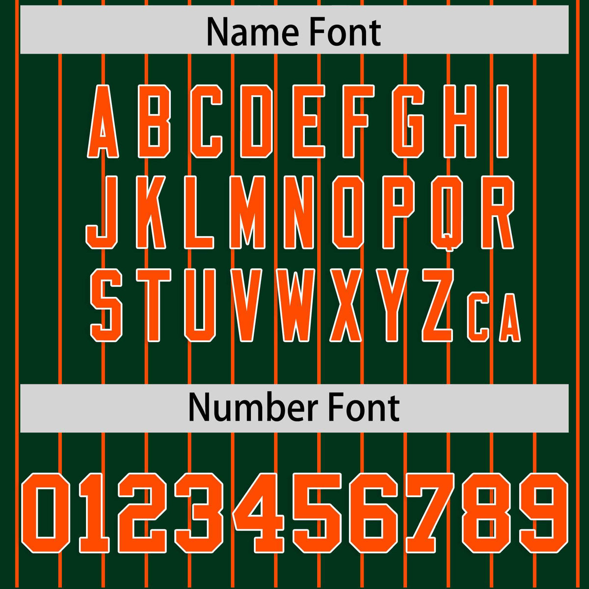 Custom Green Orange Stripe Fashion Raglan Sleeves Authentic Baseball Jersey