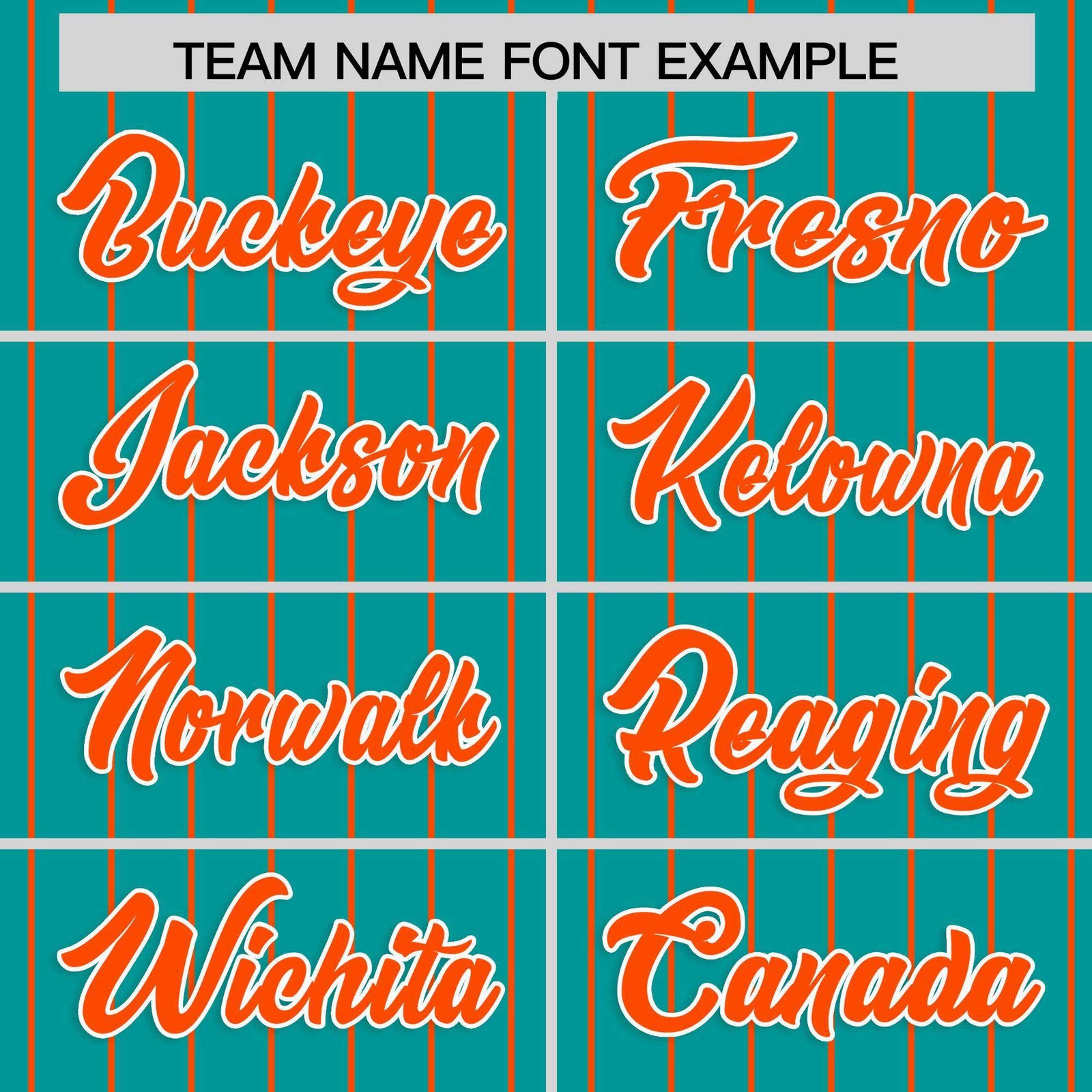 Custom Aqua Orange Stripe Fashion Raglan Sleeves Authentic Baseball Jersey