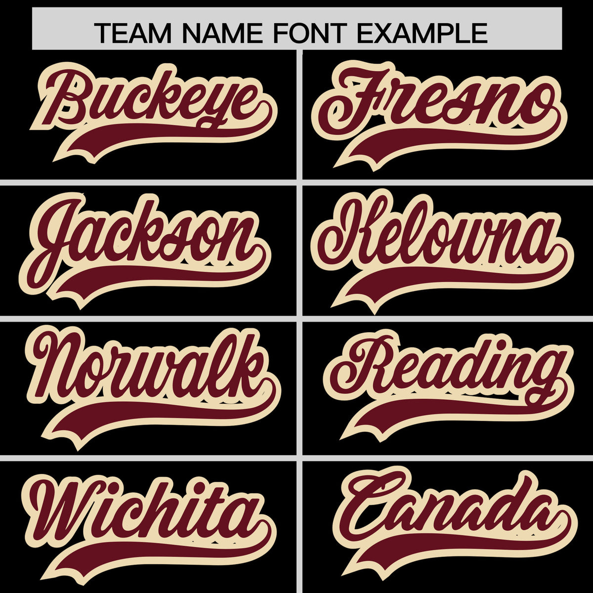 Custom Black Crimson-Khaki Classic Personalized Baseball Sports Uniform