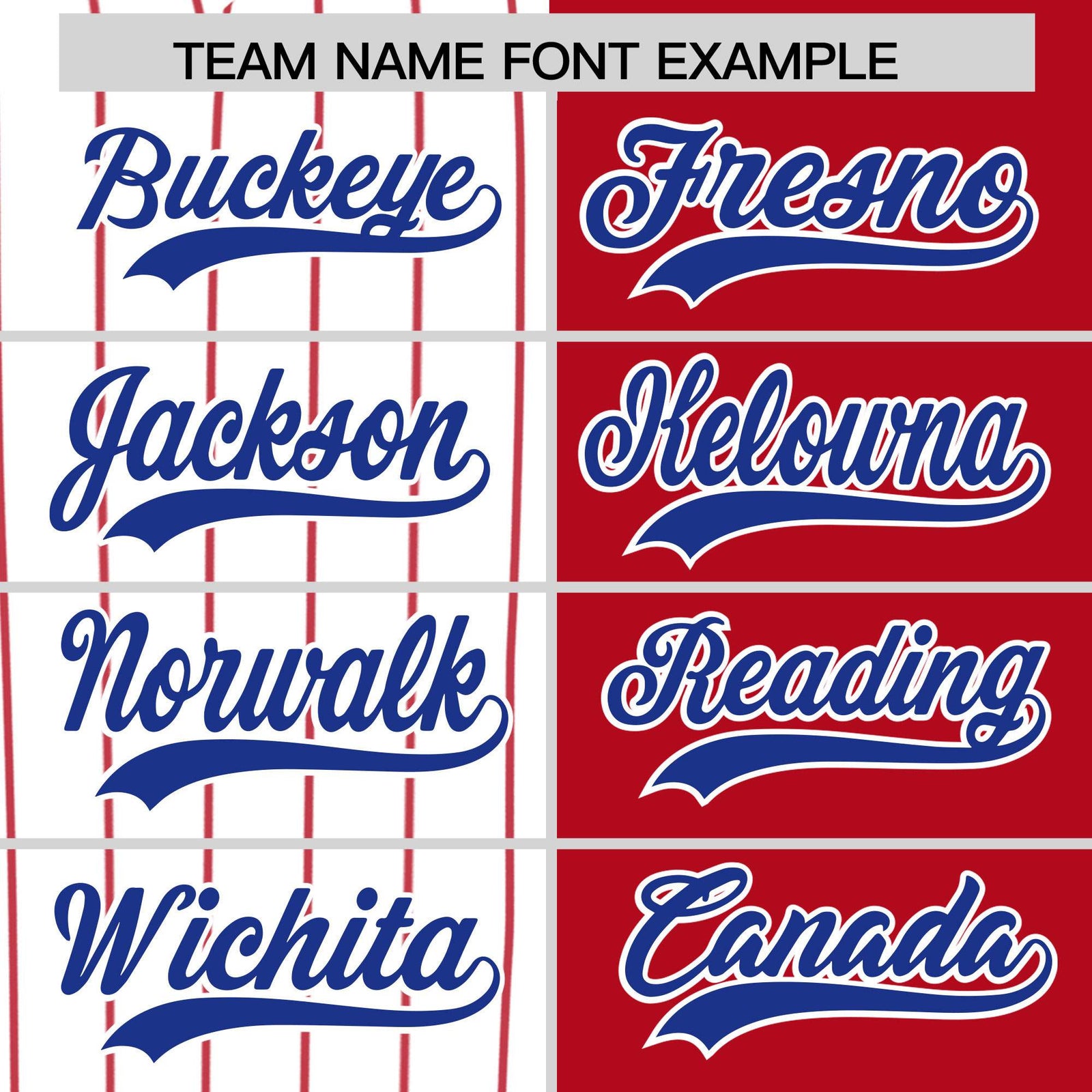 Custom White Red and Royal Pinstripe Personalized Raglan Sleeves Authentic Baseball Jersey