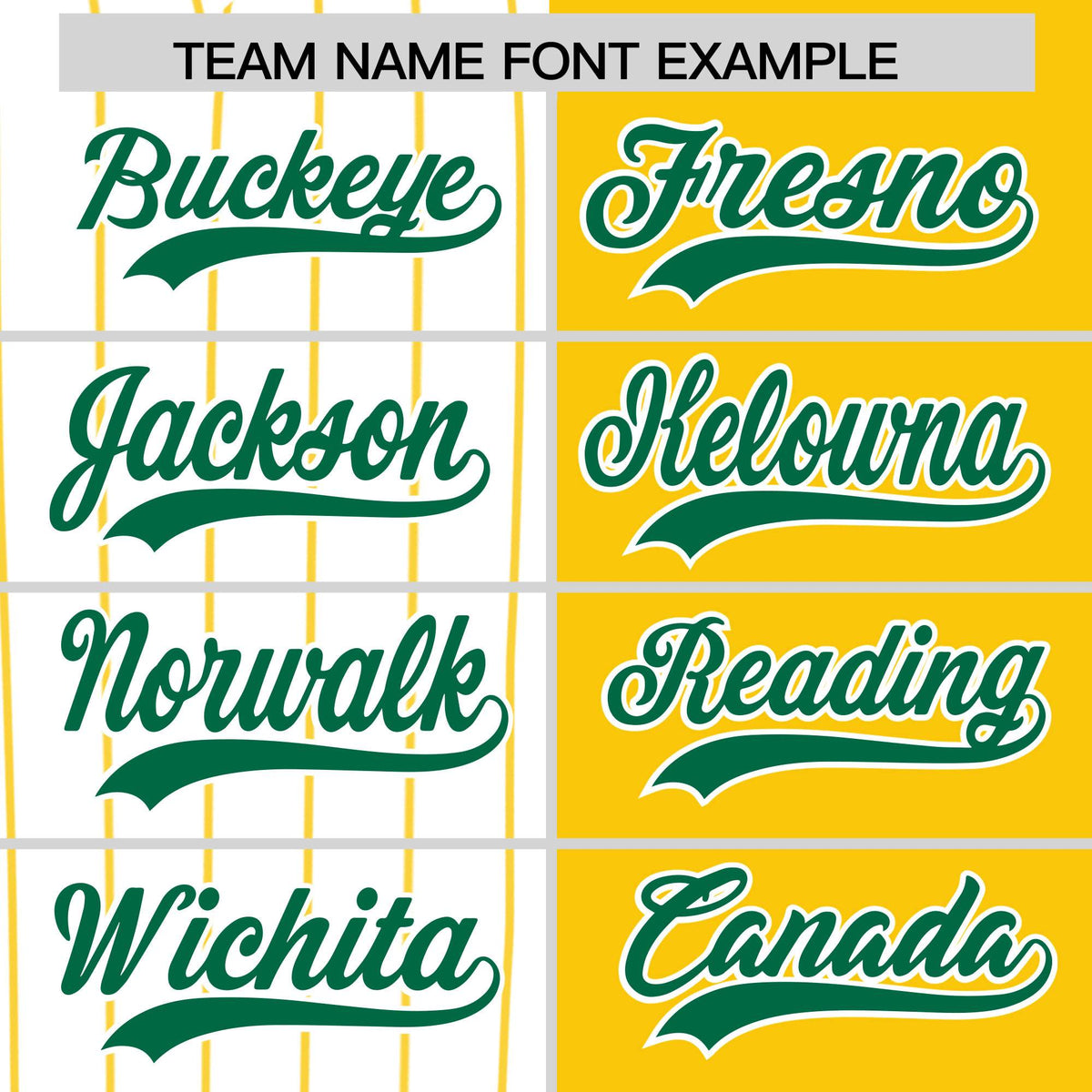 Custom White Gold and Kelly Green Pinstripe Personalized Raglan Sleeves Authentic Baseball Jersey