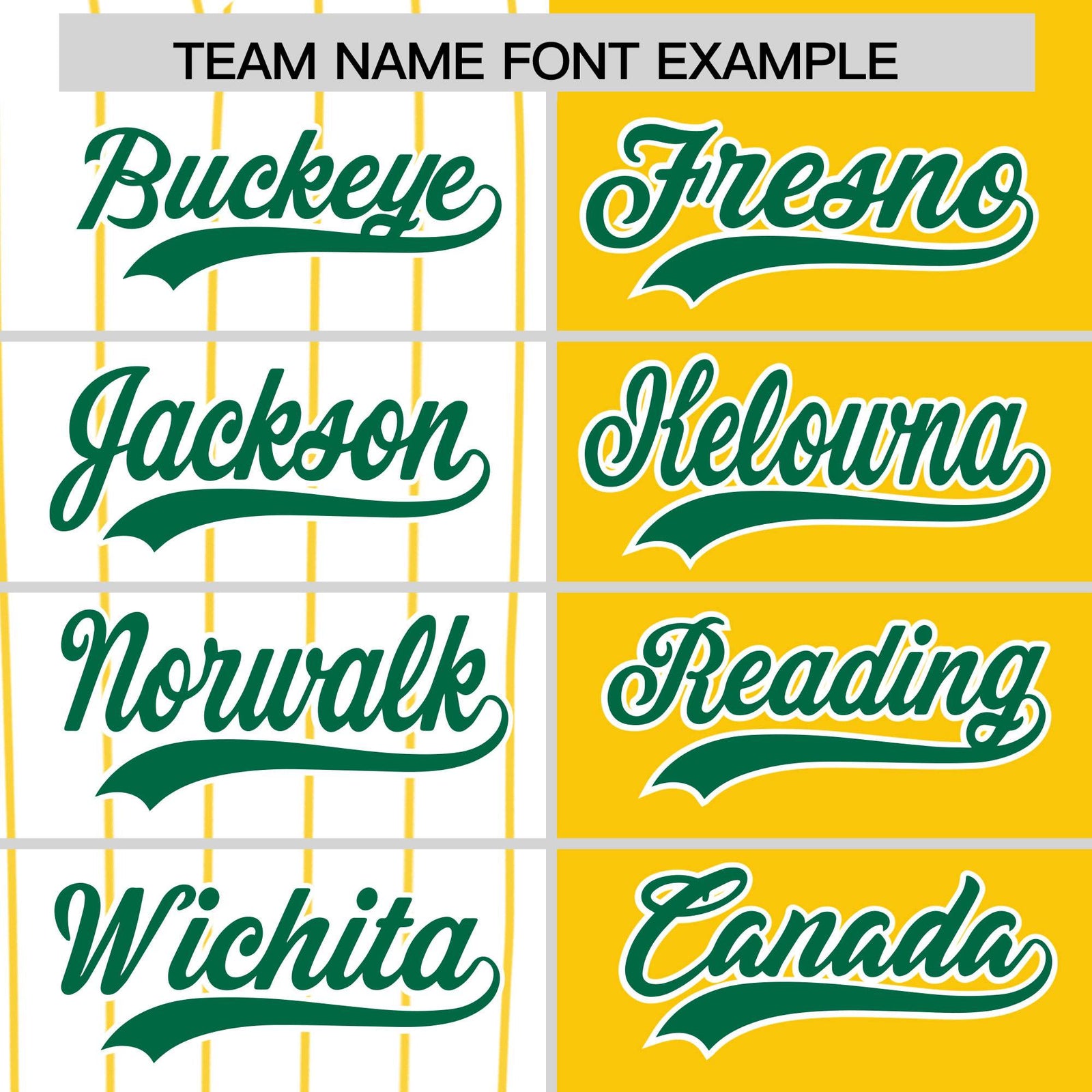 Custom White Gold and Kelly Green Pinstripe Personalized Raglan Sleeves Authentic Baseball Jersey