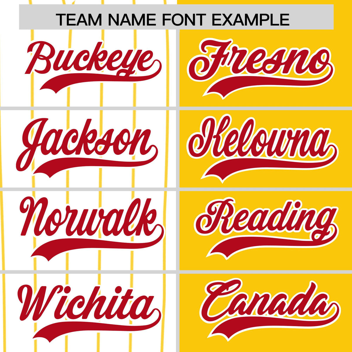 Custom White Gold and Red Pinstripe Personalized Raglan Sleeves Authentic Baseball Jersey