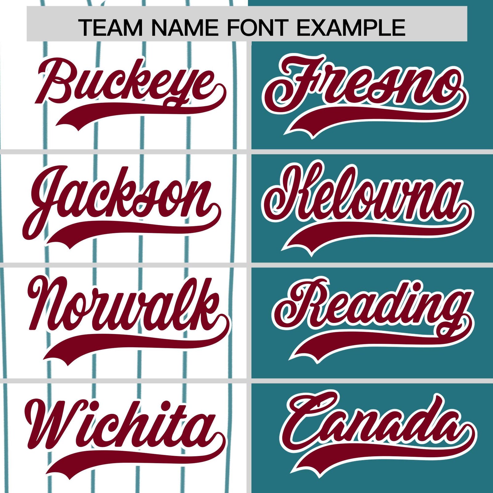 Custom White Teal and Crimson Pinstripe Personalized Raglan Sleeves Authentic Baseball Jersey