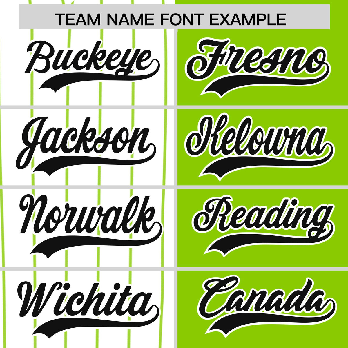 Custom White Neon Green and Black Pinstripe Personalized Raglan Sleeves Authentic Baseball Jersey