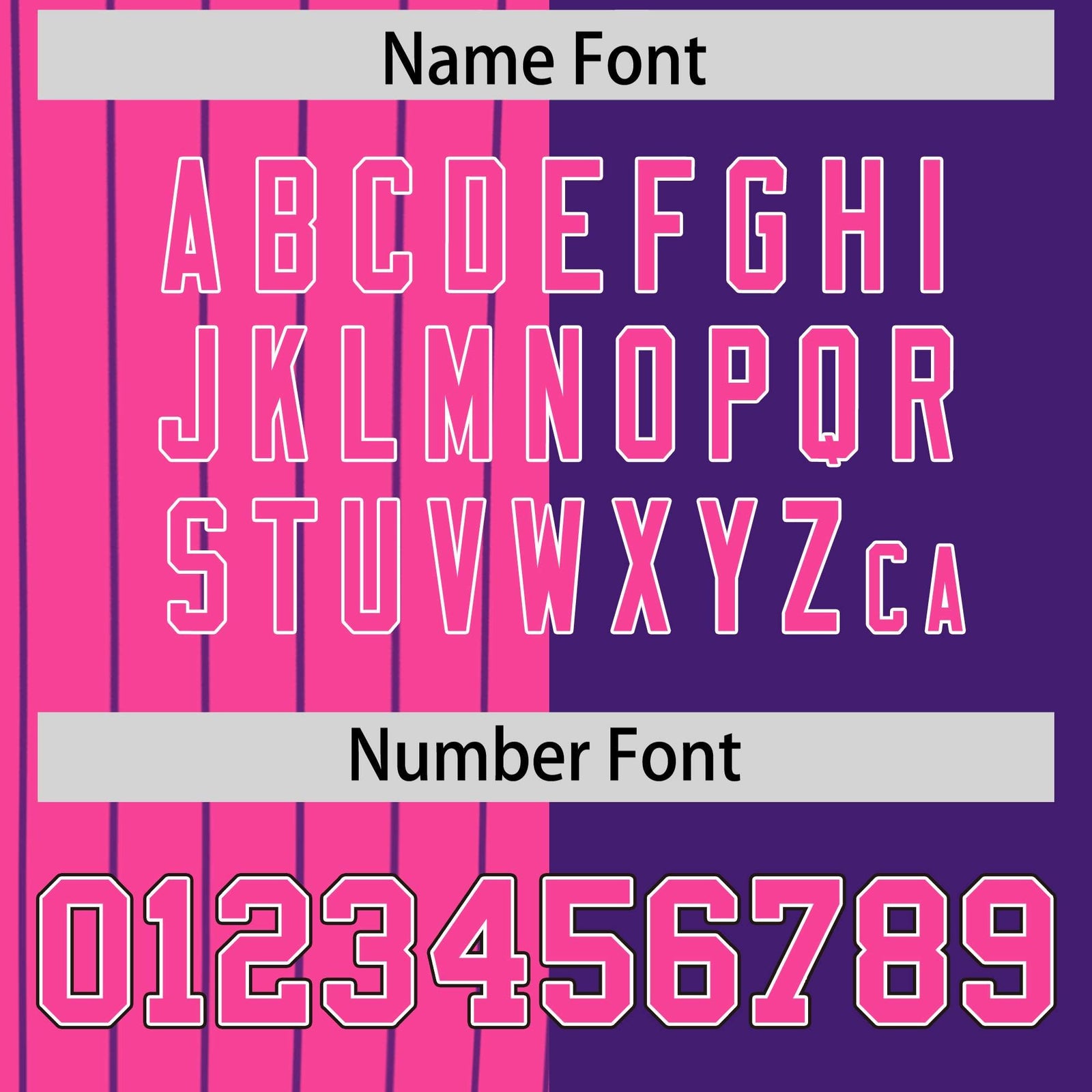 Custom Pink Purple and Black Pinstripe Personalized Raglan Sleeves Authentic Baseball Jersey