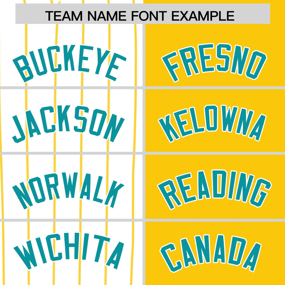 Custom White Gold and Aqua Pinstripe Personalized Raglan Sleeves Authentic Baseball Jersey