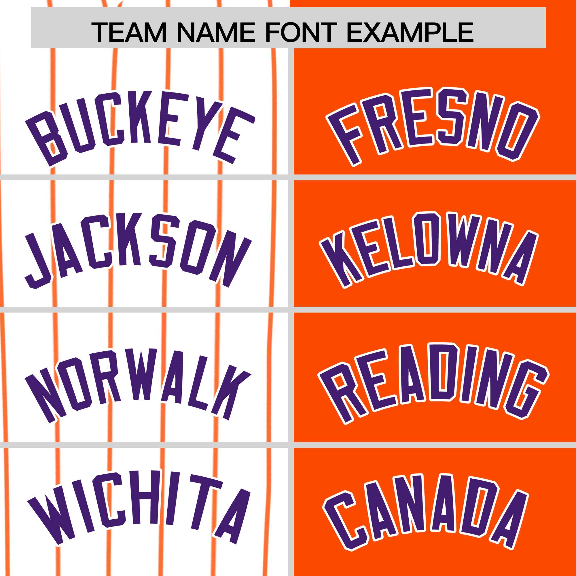 Custom White Orange and Purple Pinstripe Personalized Raglan Sleeves Authentic Baseball Jersey