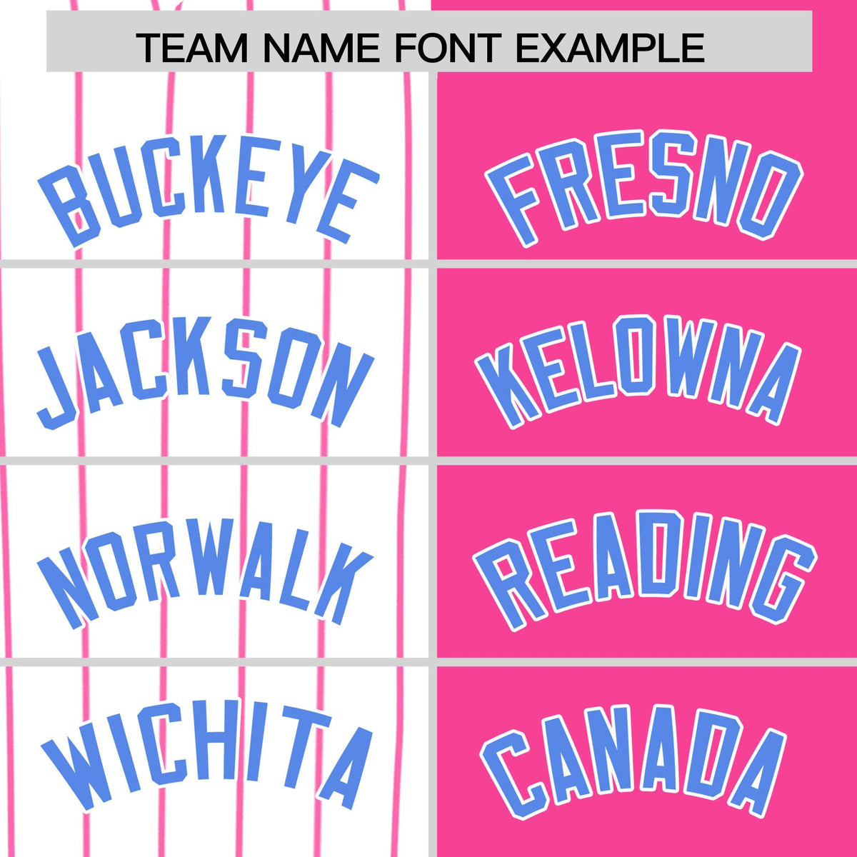 Custom White Pink and Powder Blue Pinstripe Personalized Raglan Sleeves Authentic Baseball Jersey