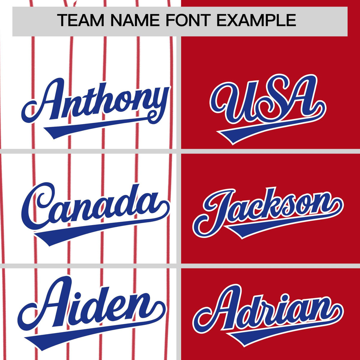 Custom White Red and Royal Pinstripe Personalized Raglan Sleeves Authentic Baseball Jersey