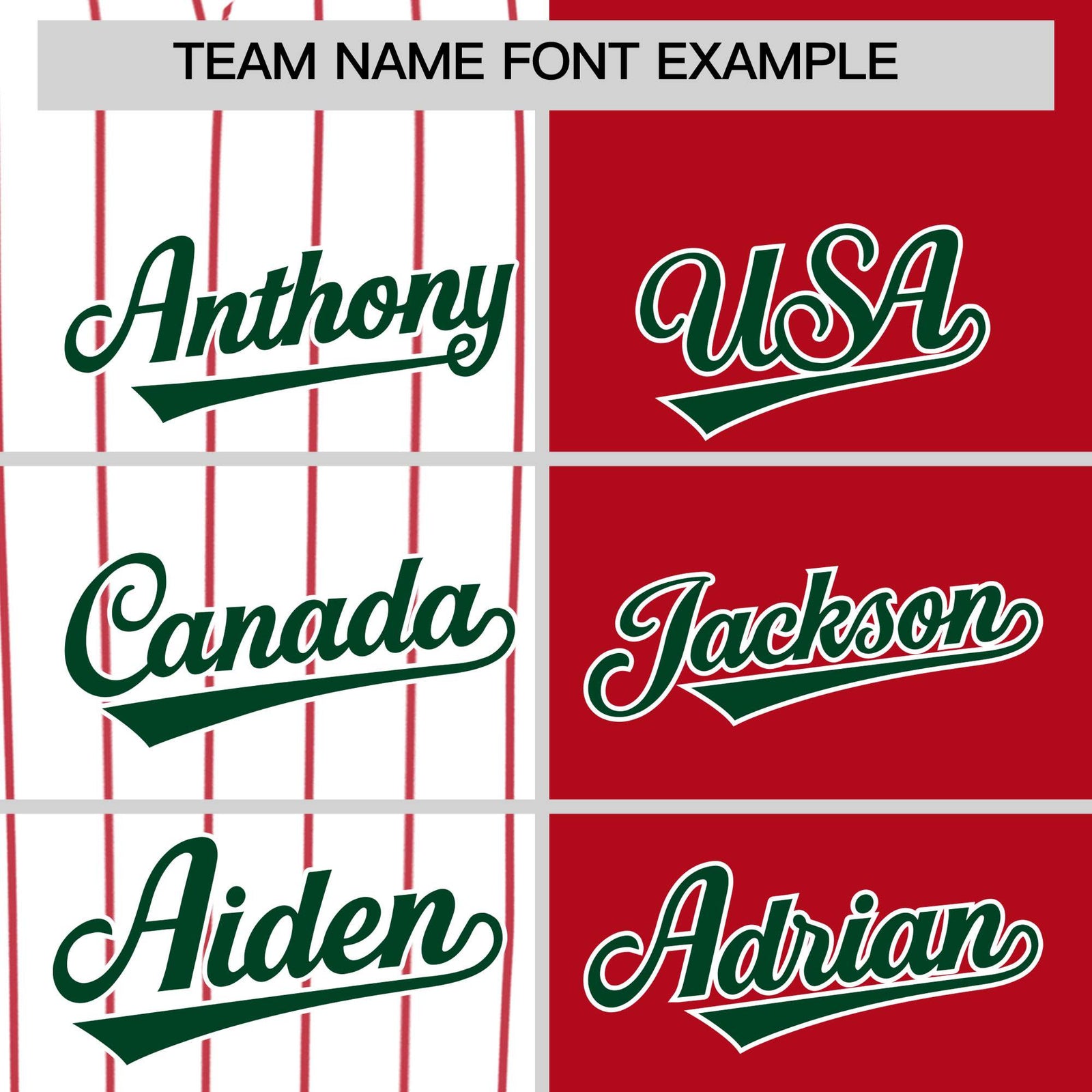 Custom White Red and Green Pinstripe Personalized Raglan Sleeves Authentic Baseball Jersey