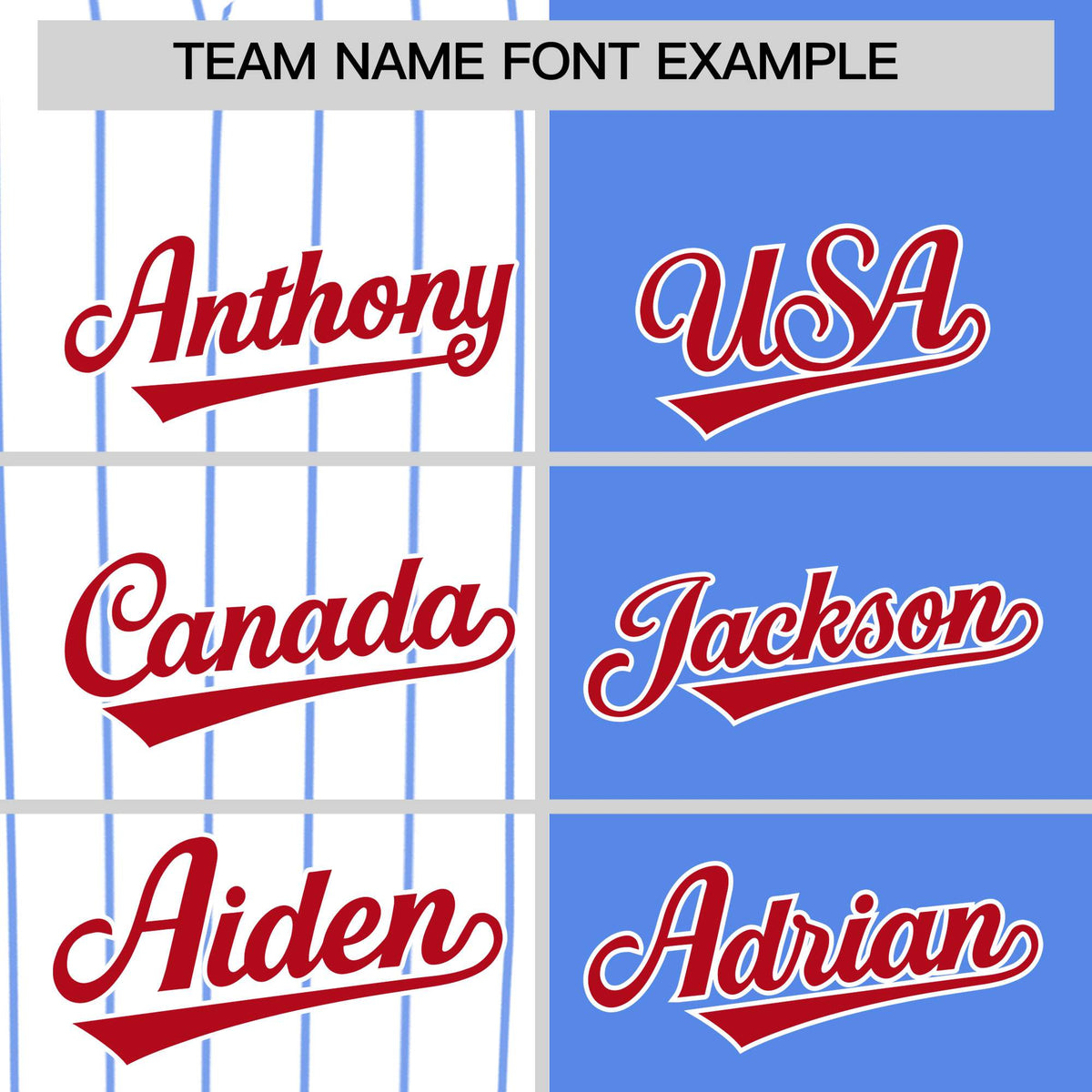 Custom White Powder Blue and Red Pinstripe Personalized Raglan Sleeves Authentic Baseball Jersey