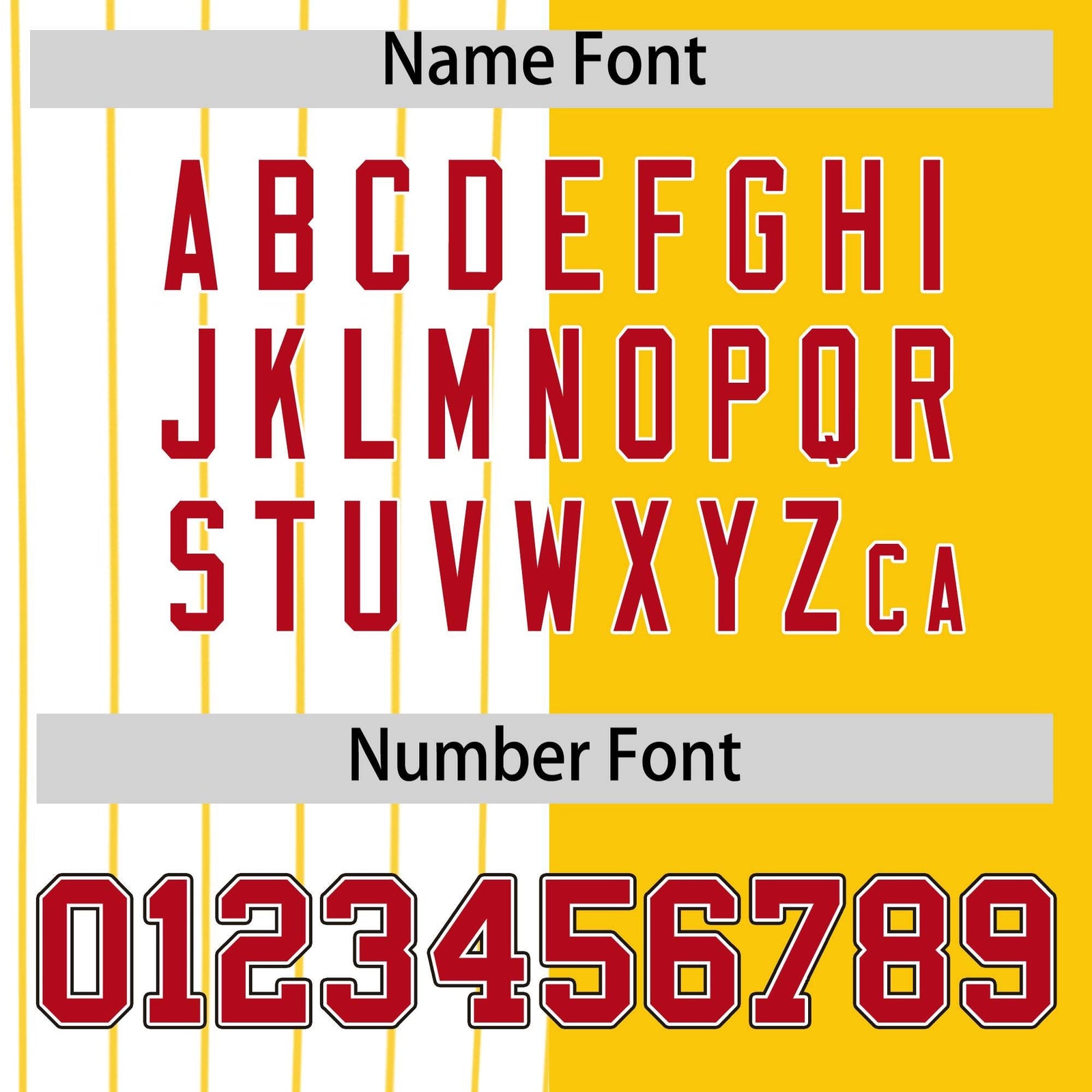 Custom White Gold and Red Pinstripe Personalized Raglan Sleeves Authentic Baseball Jersey