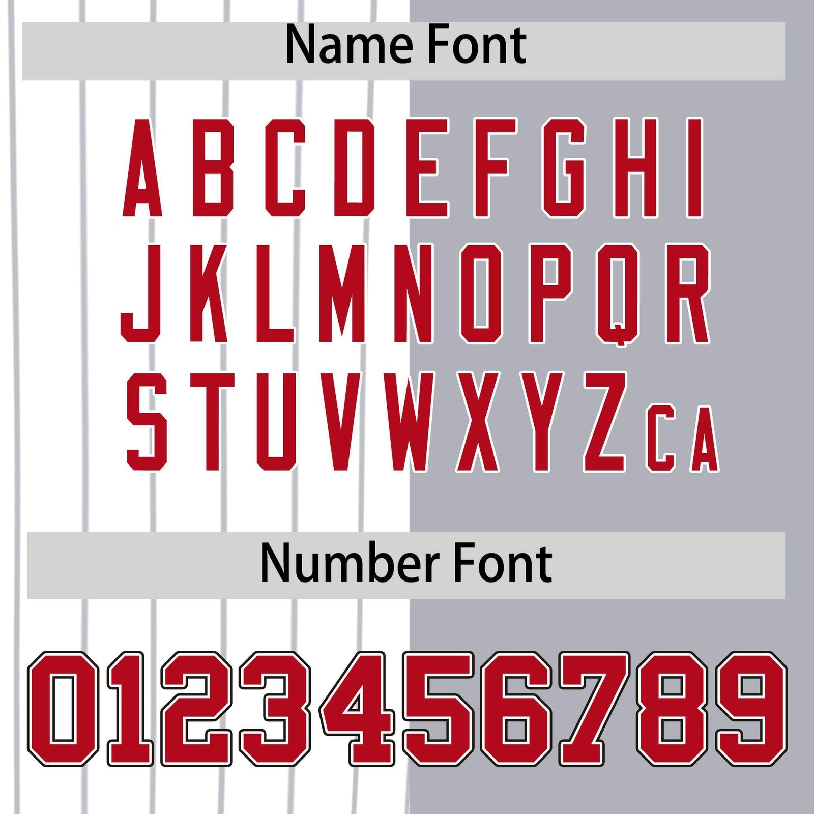 Custom White Gray and Red Pinstripe Personalized Raglan Sleeves Authentic Baseball Jersey