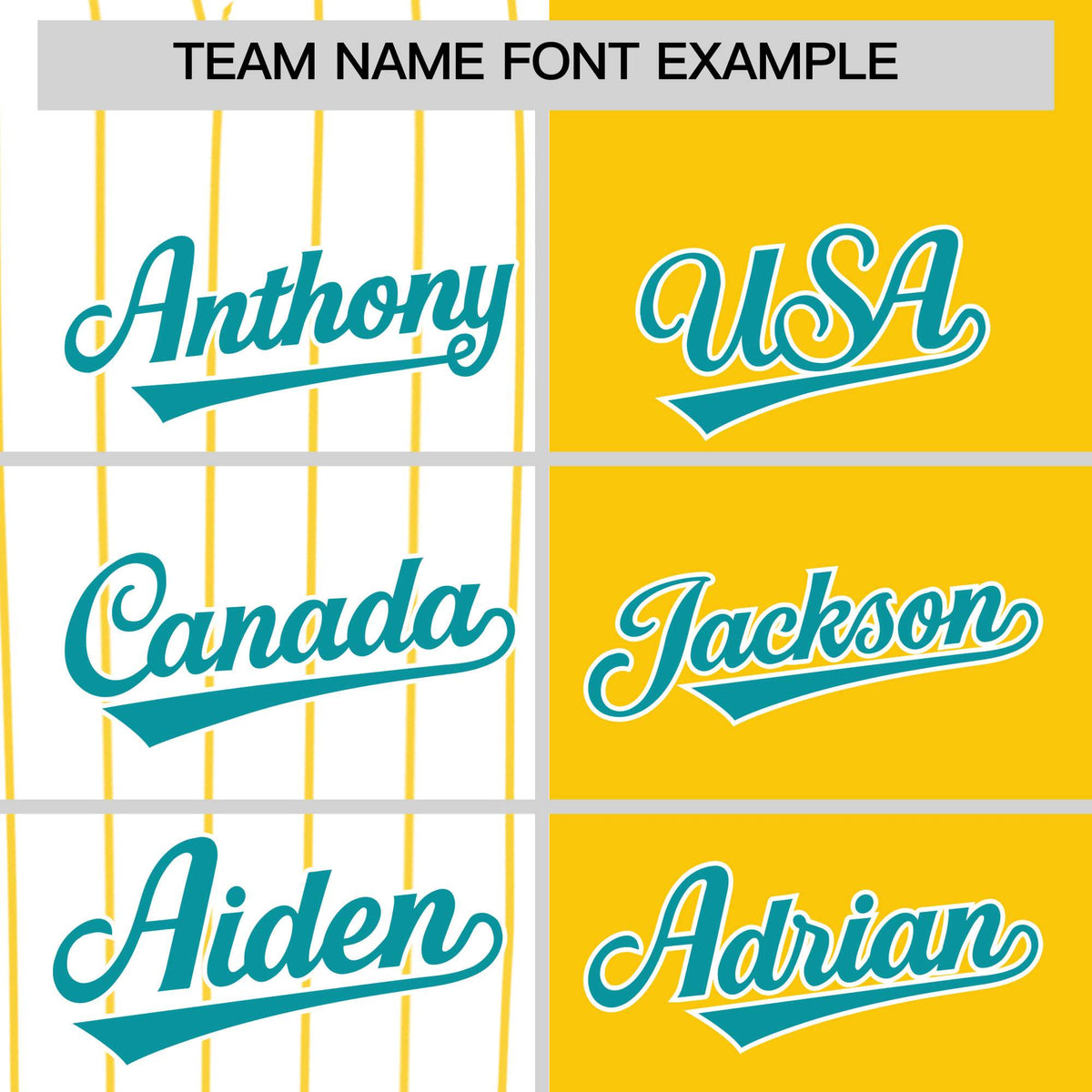 Custom White Gold and Aqua Pinstripe Personalized Raglan Sleeves Authentic Baseball Jersey