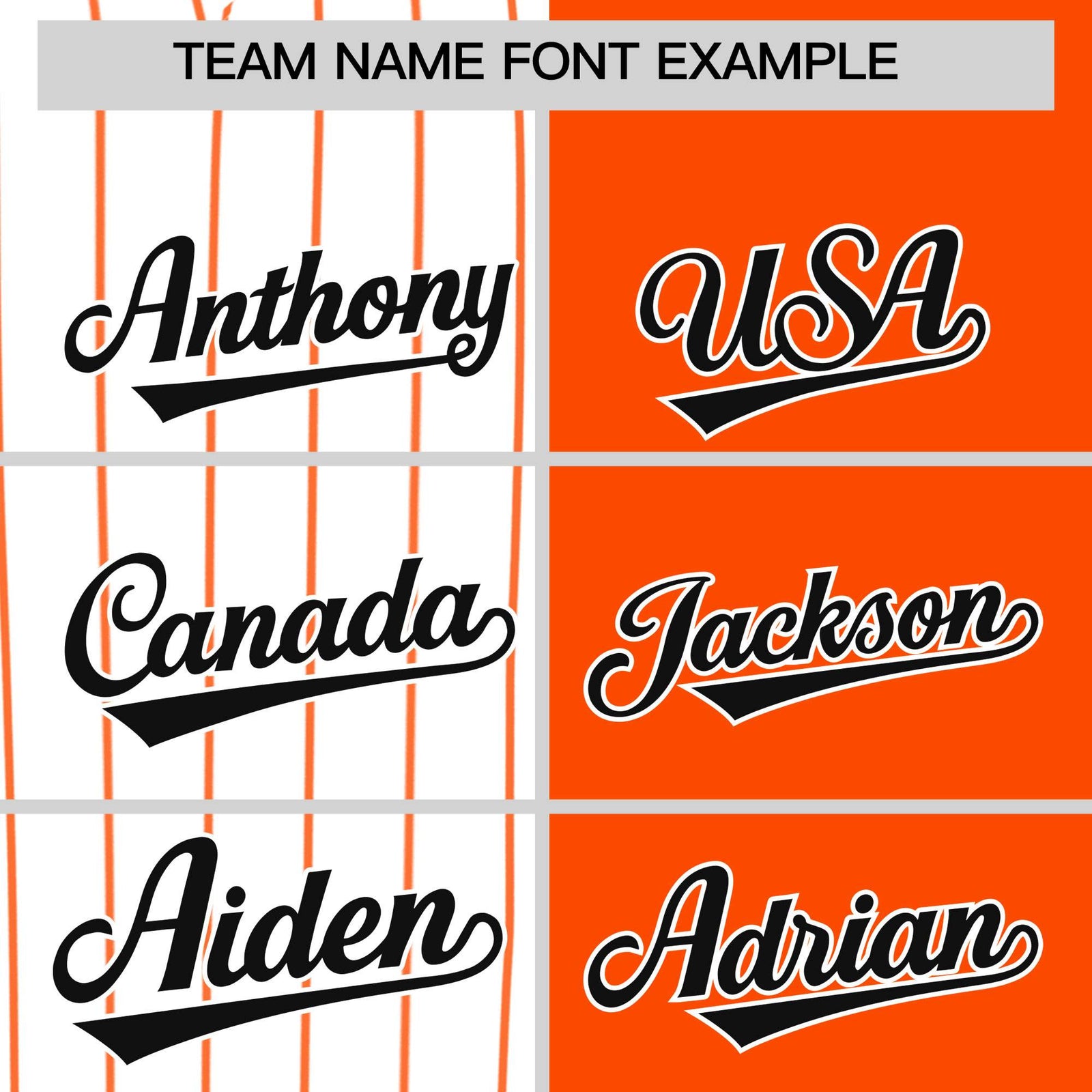 Custom White Orange and Black Pinstripe Personalized Raglan Sleeves Authentic Baseball Jersey
