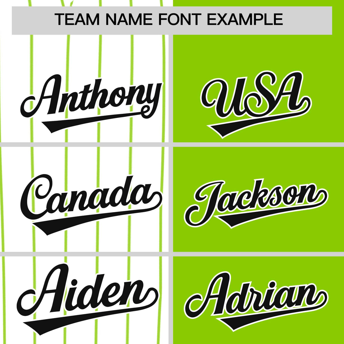Custom White Neon Green and Black Pinstripe Personalized Raglan Sleeves Authentic Baseball Jersey