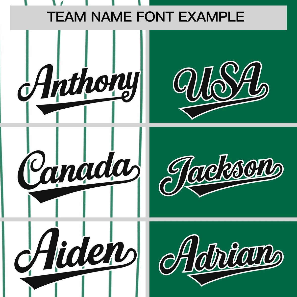 Custom White Kelly Green and Black Pinstripe Personalized Raglan Sleeves Authentic Baseball Jersey