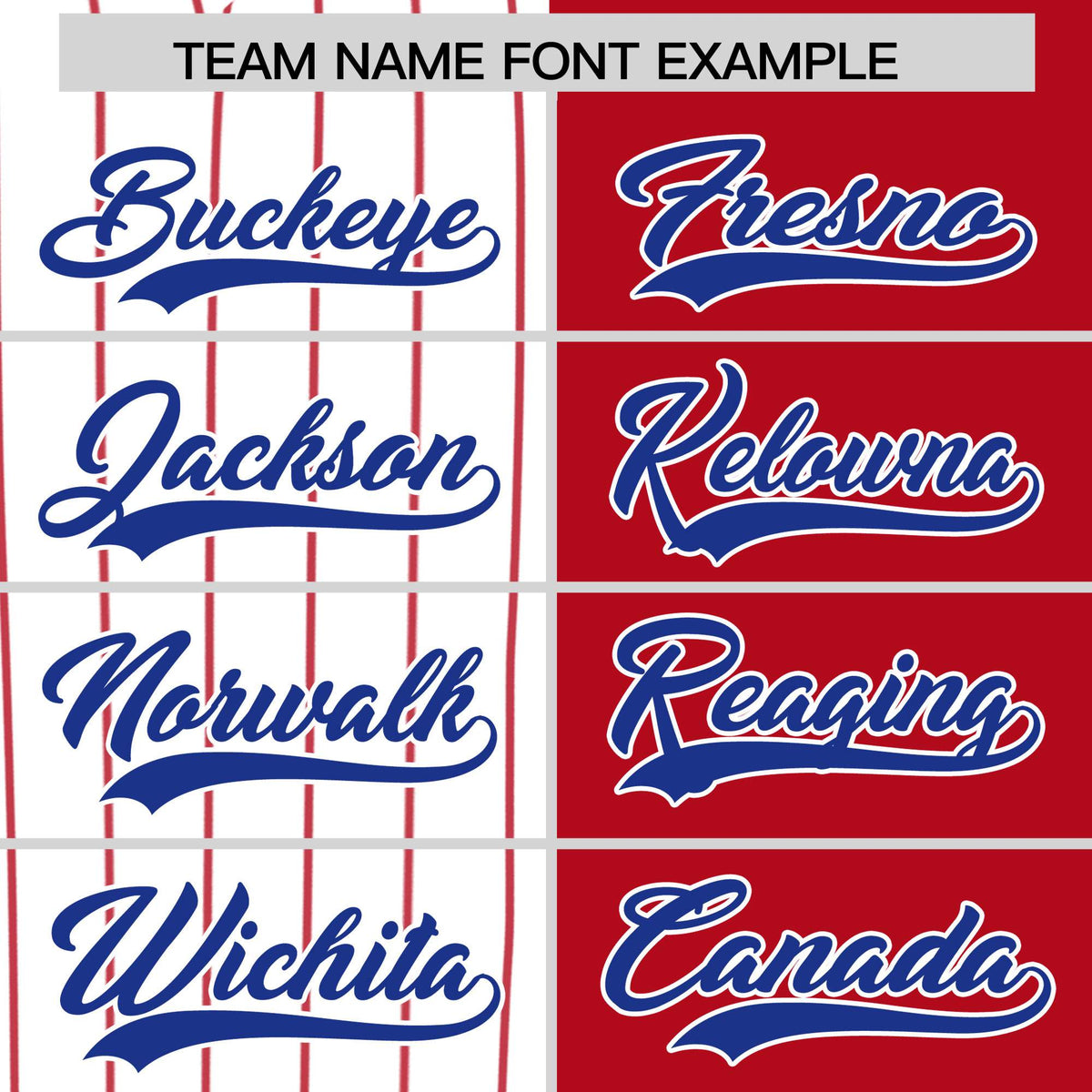 Custom White Red and Royal Pinstripe Personalized Raglan Sleeves Authentic Baseball Jersey