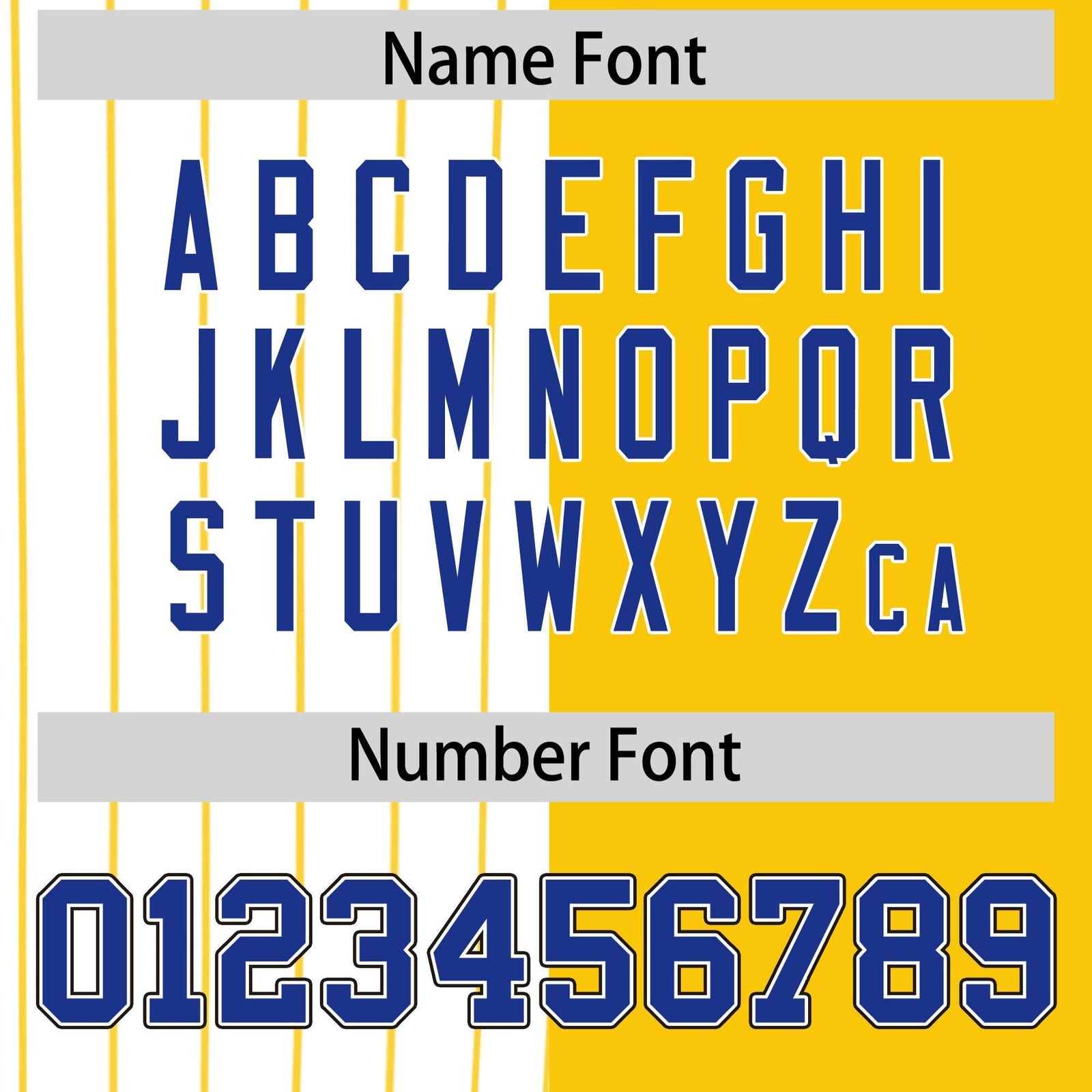 Custom White Gold and Royal Pinstripe Personalized Raglan Sleeves Authentic Baseball Jersey