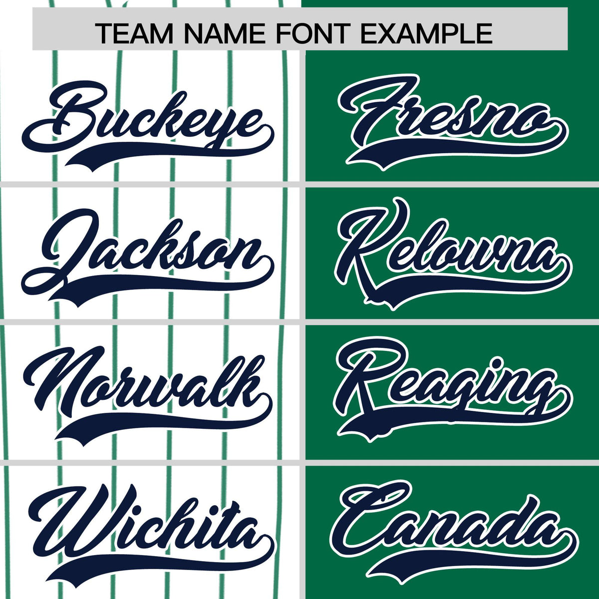 Custom White Kelly Green and Navy Pinstripe Personalized Raglan Sleeves Authentic Baseball Jersey
