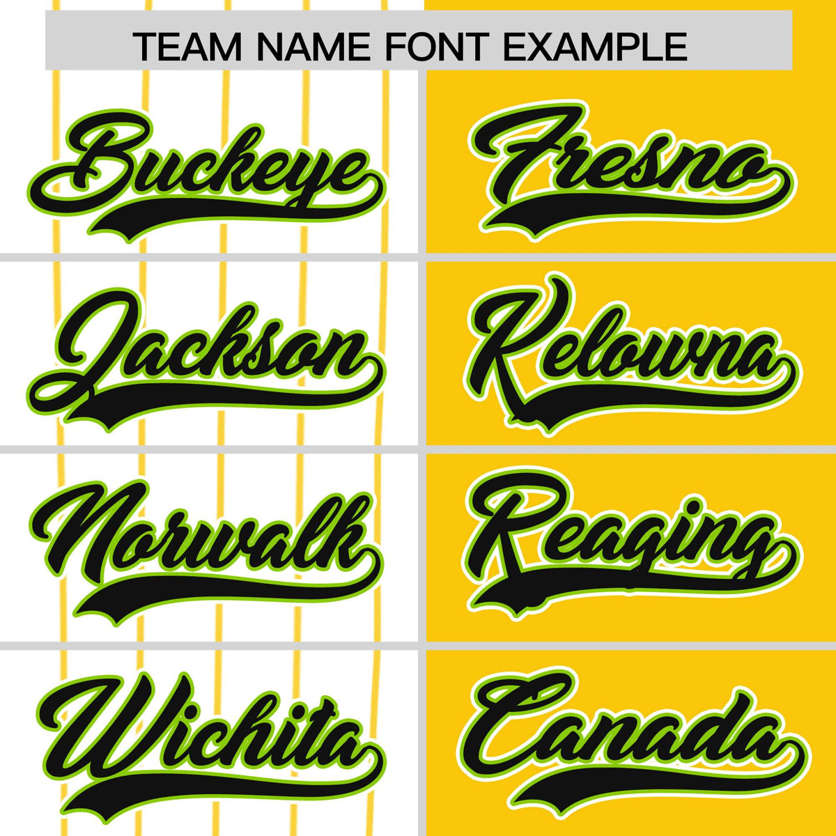 Custom White Gold and Neon Green Pinstripe Personalized Raglan Sleeves Authentic Baseball Jersey