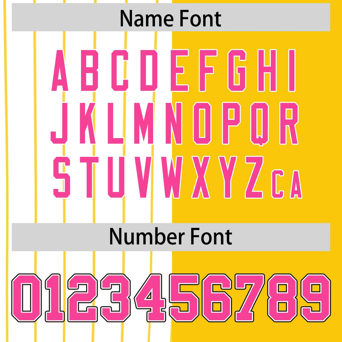 Custom White Gold and Pink Pinstripe Personalized Raglan Sleeves Authentic Baseball Jersey