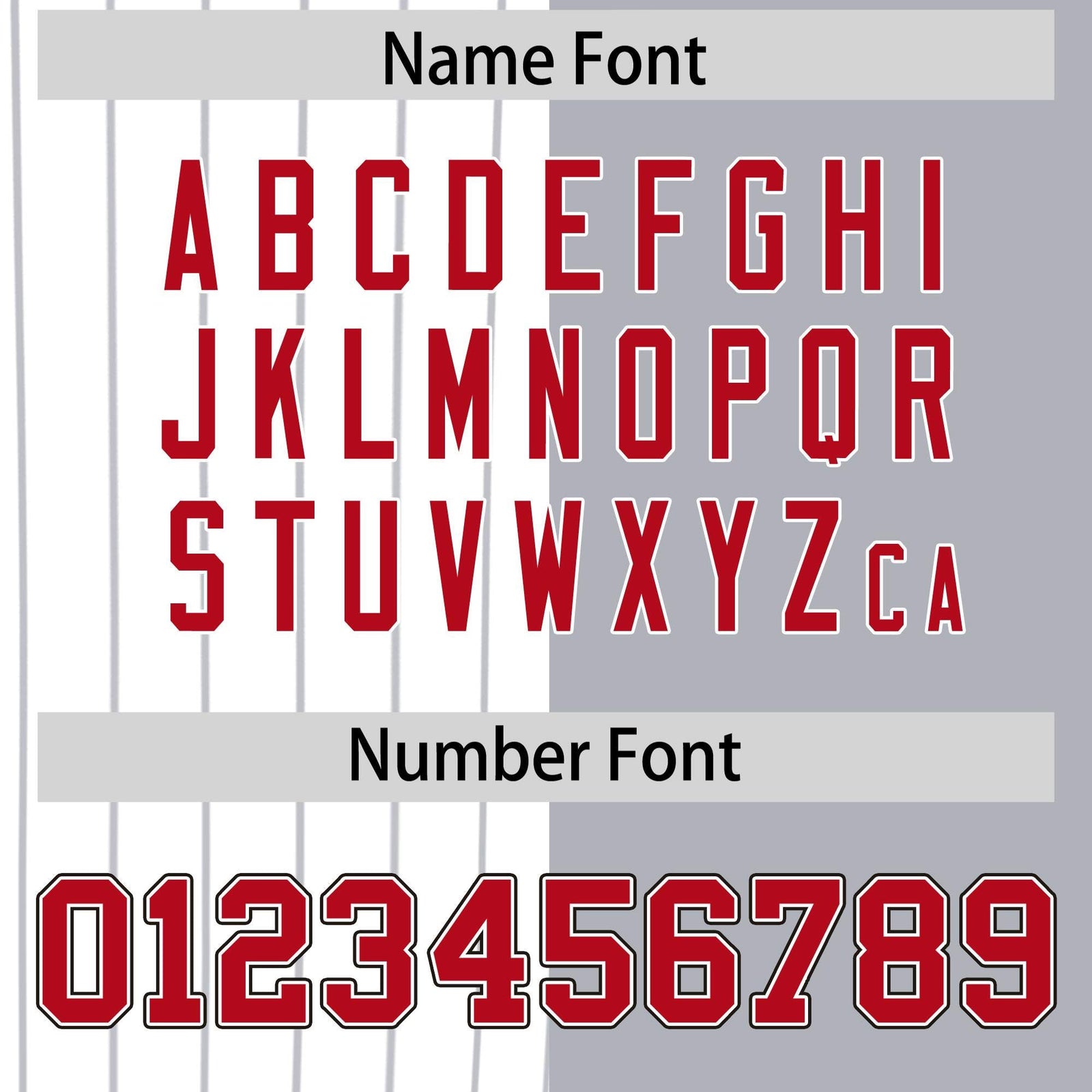 Custom White Gray and Red Pinstripe Personalized Raglan Sleeves Authentic Baseball Jersey