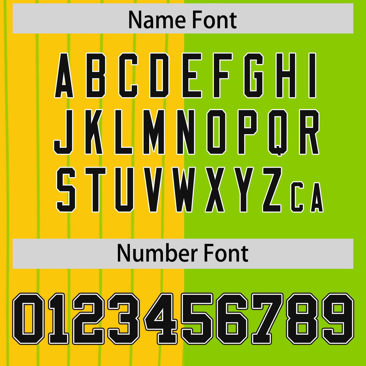 Custom Gold Neon Green and Black Pinstripe Personalized Raglan Sleeves Authentic Baseball Jersey