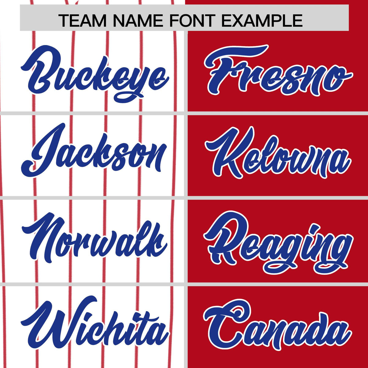 Custom White Red and Royal Pinstripe Personalized Raglan Sleeves Authentic Baseball Jersey