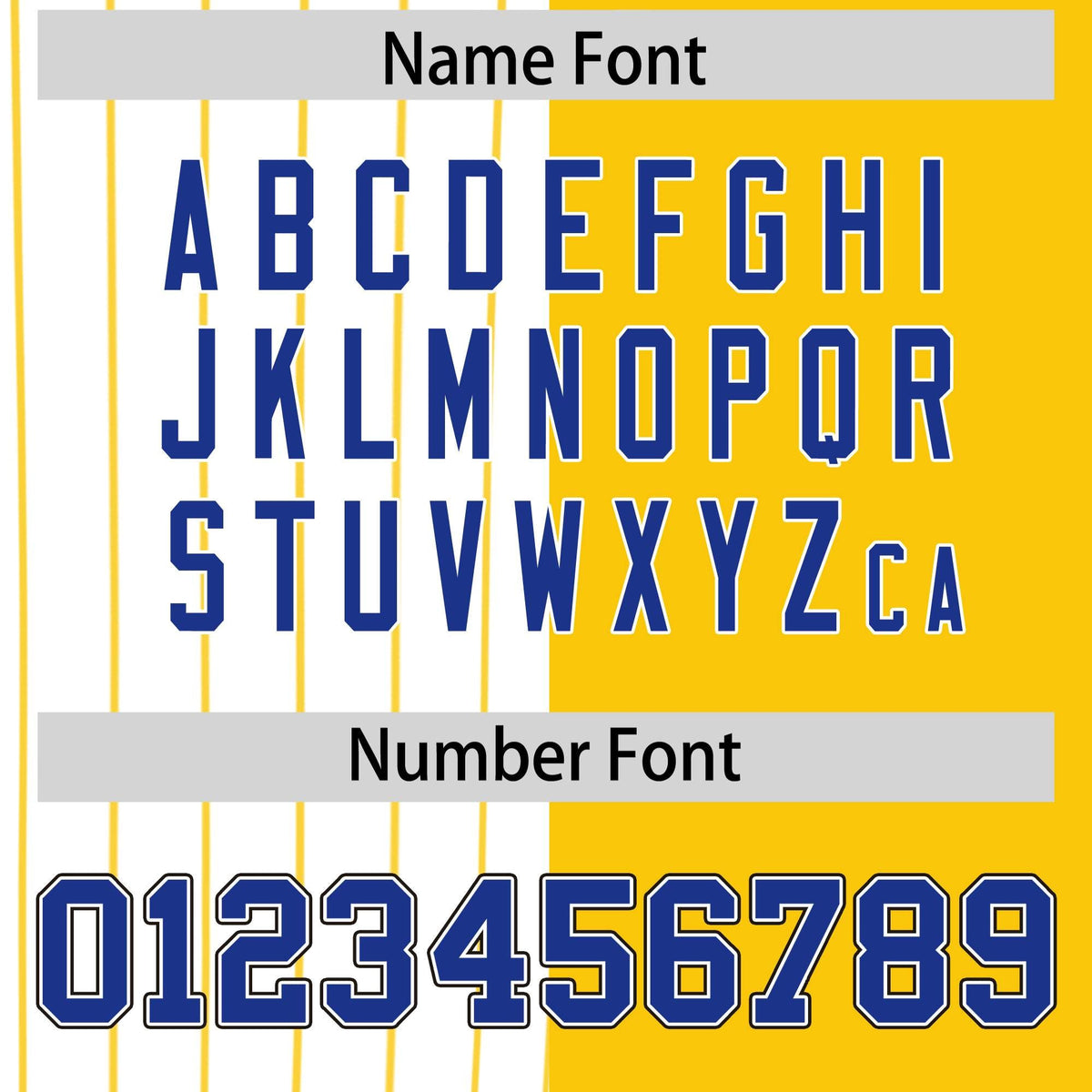 Custom White Gold and Royal Pinstripe Personalized Raglan Sleeves Authentic Baseball Jersey