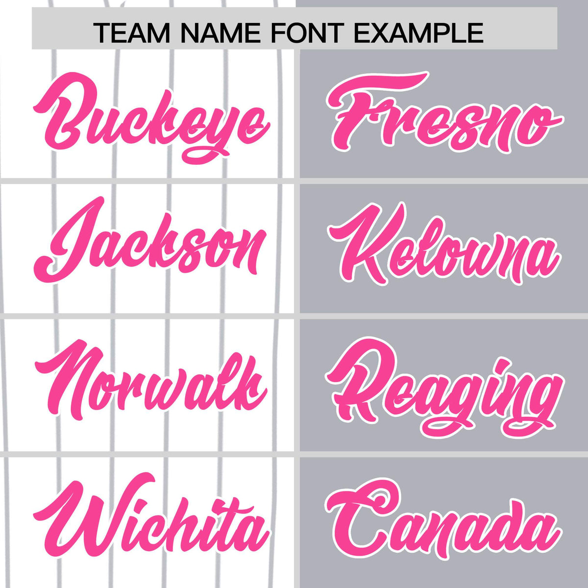 Custom White Gray and Pink Pinstripe Personalized Raglan Sleeves Authentic Baseball Jersey