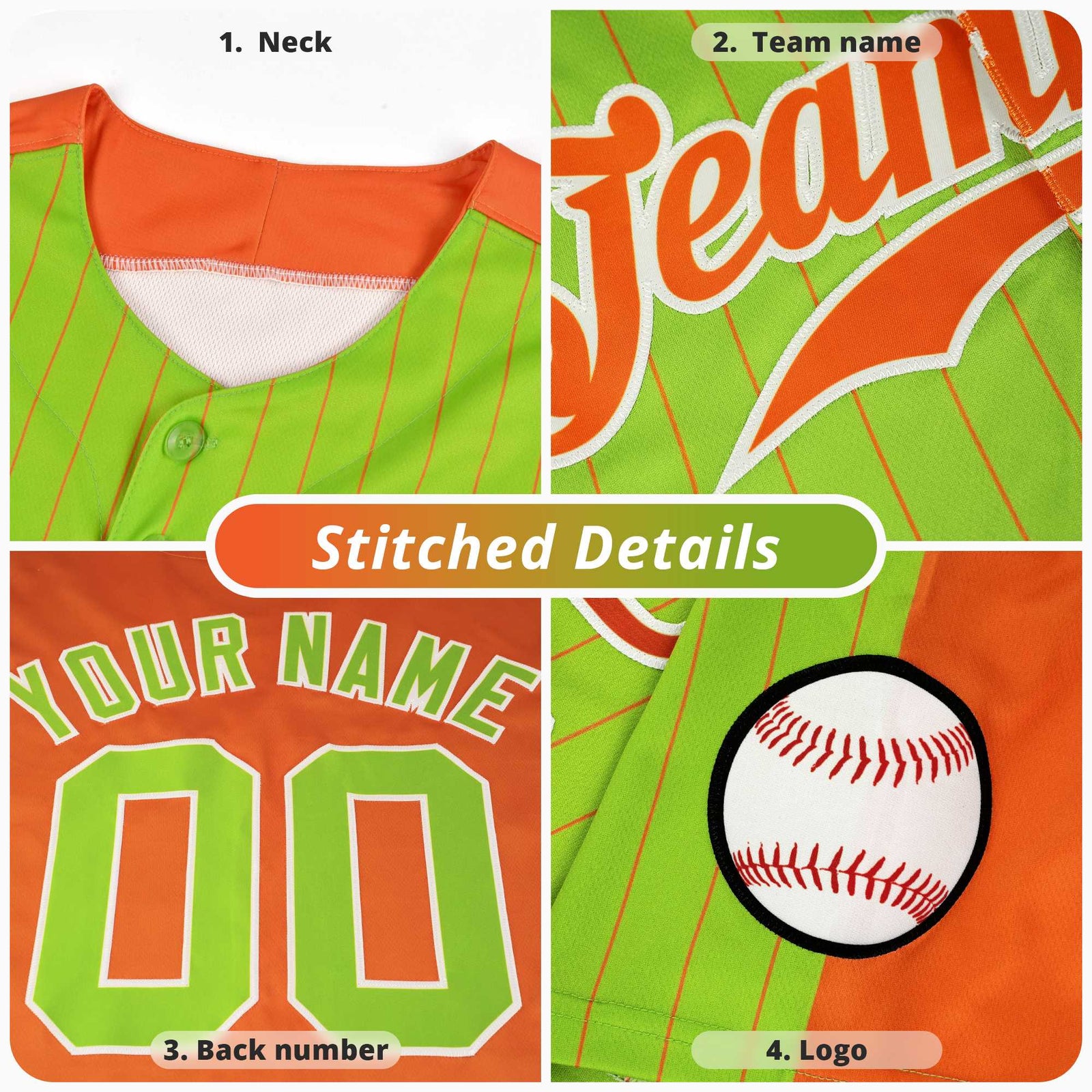 Custom White Pink and Aqua Pinstripe Personalized Raglan Sleeves Authentic Baseball Jersey