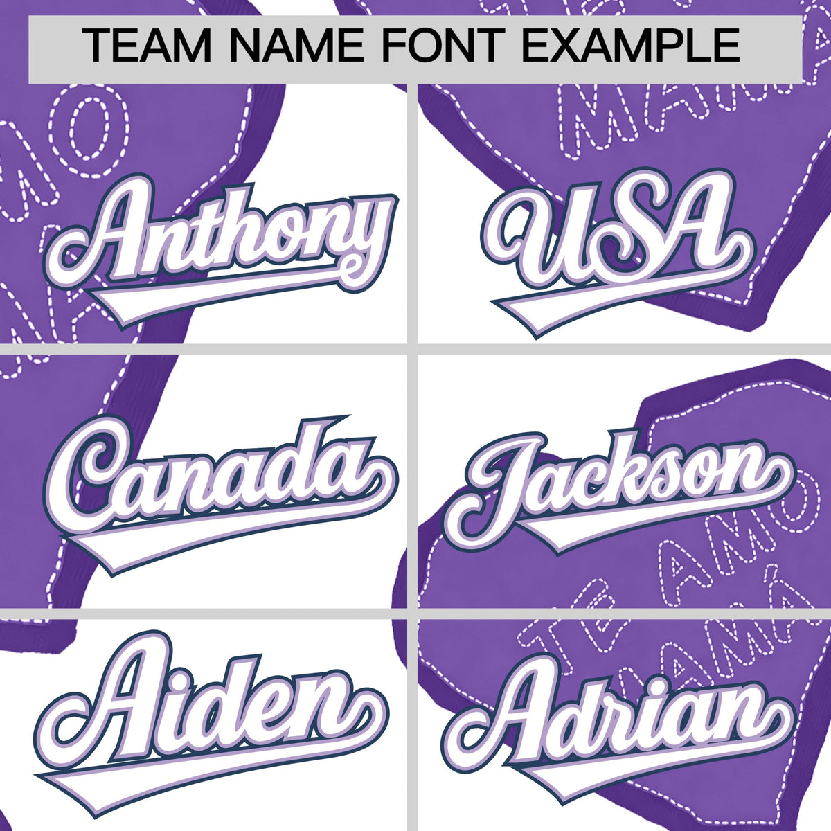 Custom White Light Purple Mother's Day Style Graffiti Pattern Quick Dry Baseball Jersey| KXKSHOP