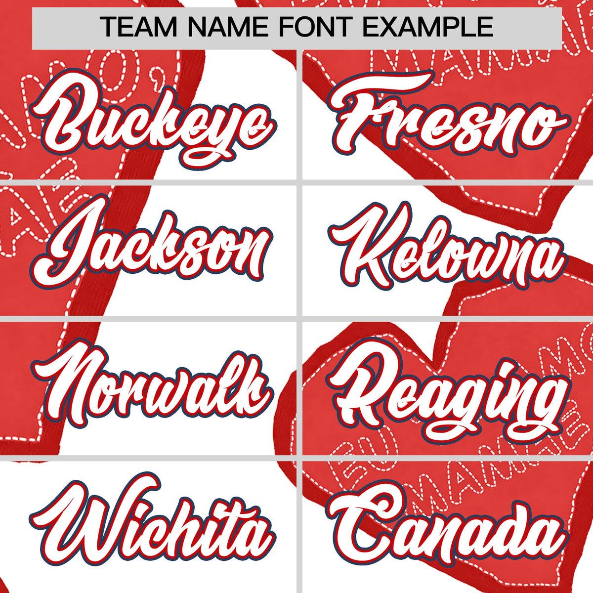 Custom White Red Mother's Day Style Graffiti Pattern Quick Dry Baseball Jersey| KXKSHOP