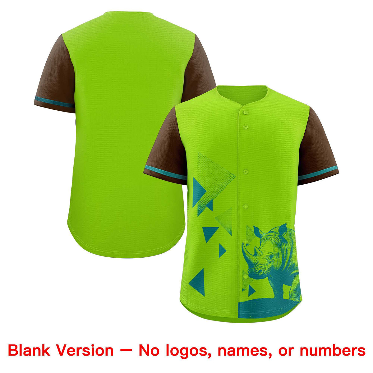 Custom Neon Green Light Brown Raptor Series Raglan Sleeves Urban Style Baseball Jersey