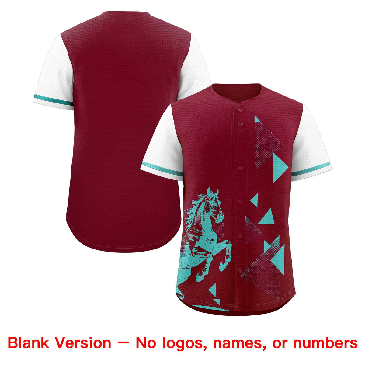 Custom White Crimson Raptor Series Raglan Sleeves Wrinkle-Resistant Baseball Jersey |KXKSHOP