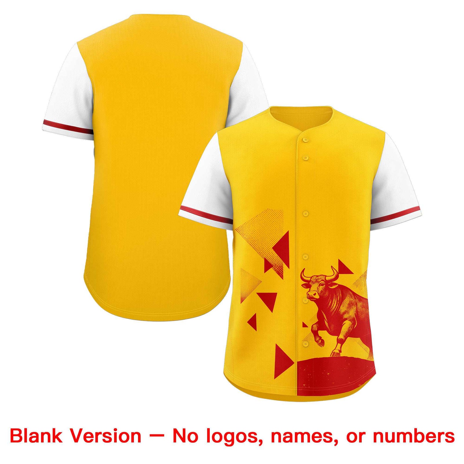 Custom White Yellow Raptor Series Raglan Sleeves Casual Sports Baseball Jersey |KXKSHOP