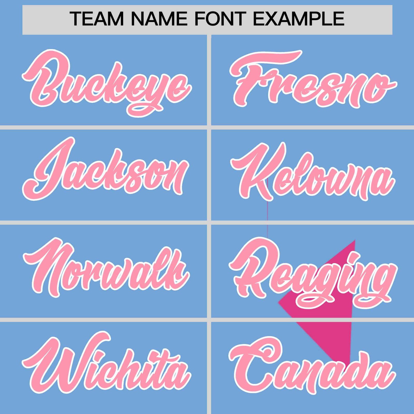 Custom Powder Blue Light Pink Raptor Series Raglan Sleeves Wrinkle-Resistant Baseball Jersey