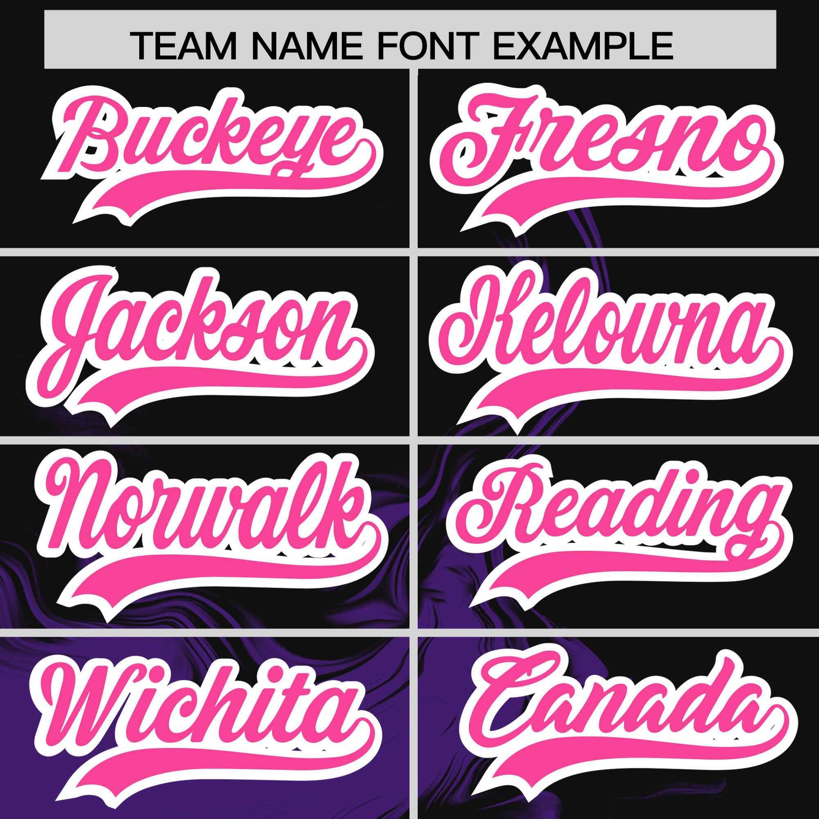 Custom Black Purple Personalized Ink Pattern Authentic Baseball Jersey