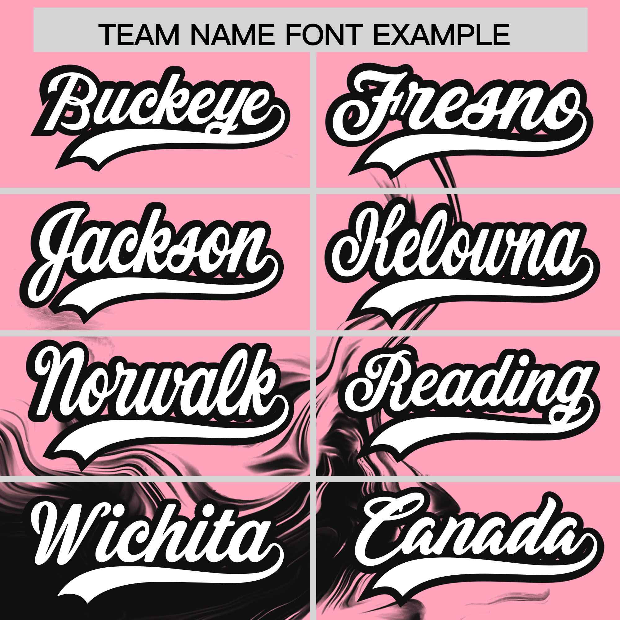 Custom Light Pink Black Personalized Ink Pattern Authentic Baseball Jersey