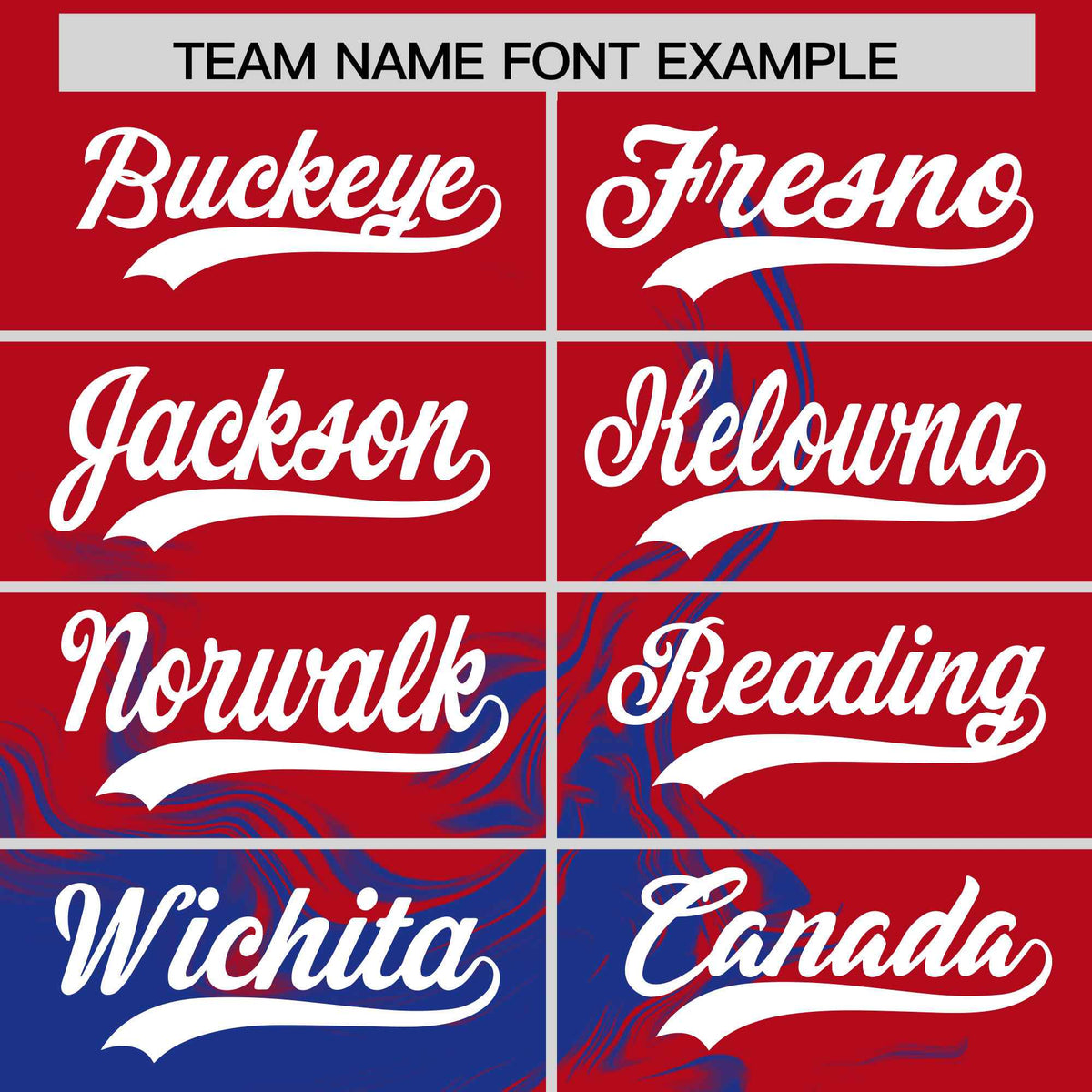 Custom Red Royal Personalized Ink Pattern Authentic Baseball Jersey