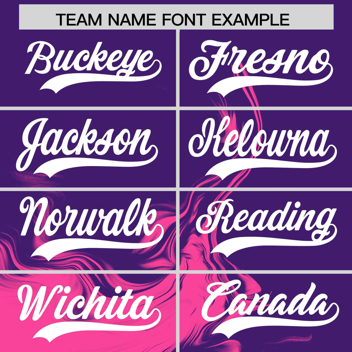 Custom Purple Pink Personalized Ink Pattern Authentic Baseball Jersey