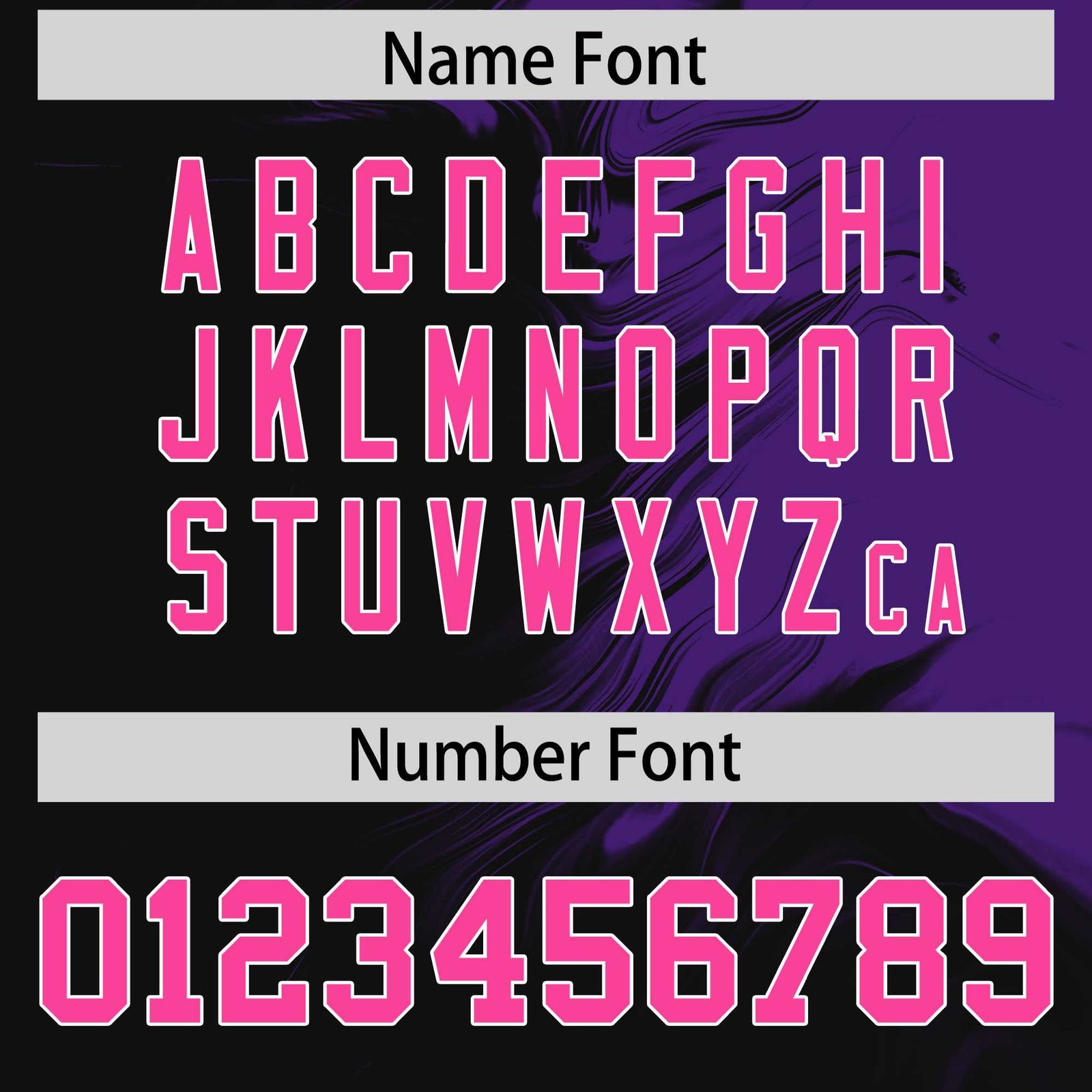 Custom Purple Black Personalized Ink Pattern Authentic Baseball Jersey