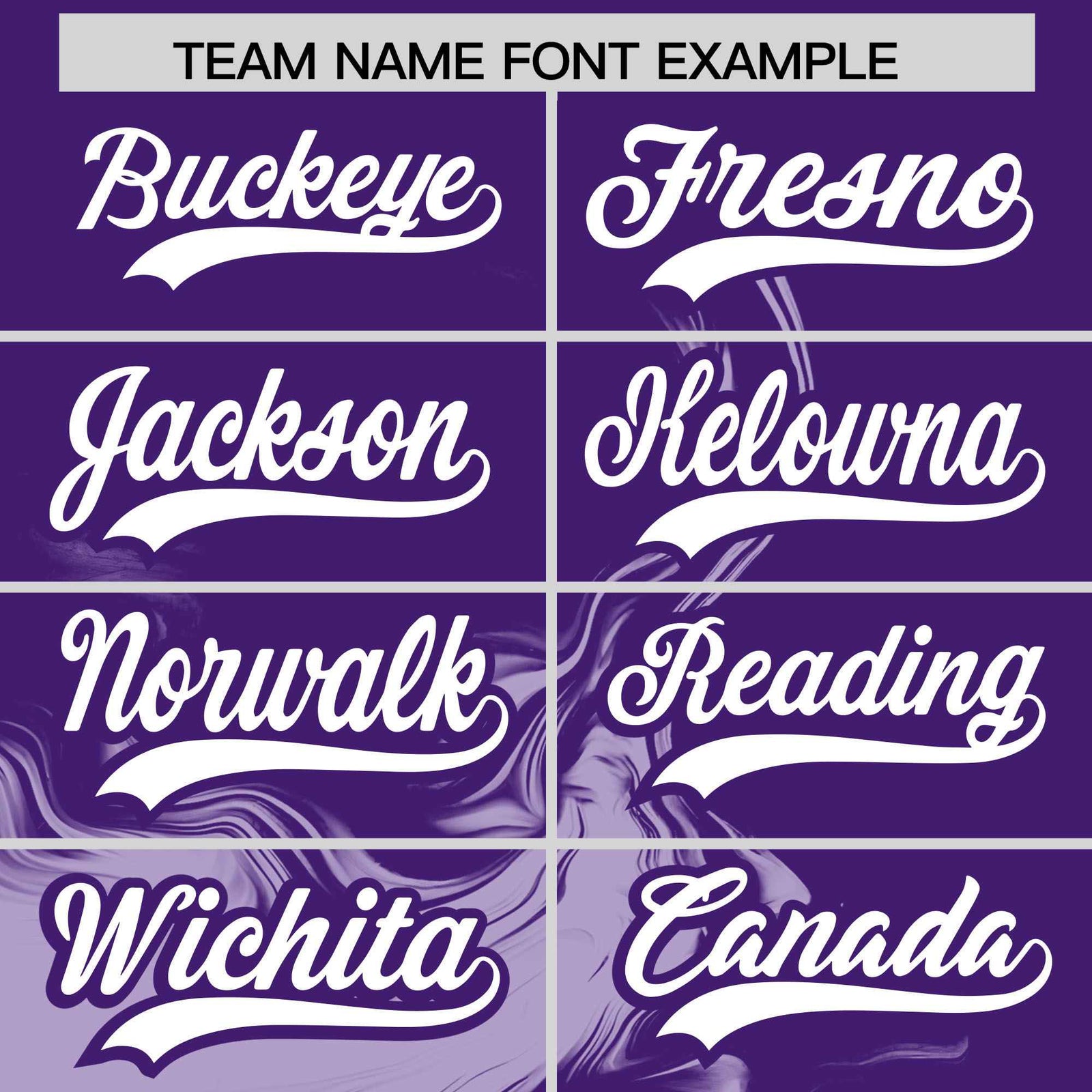 Custom Purple Light Purple Personalized Ink Pattern Authentic Baseball Jersey