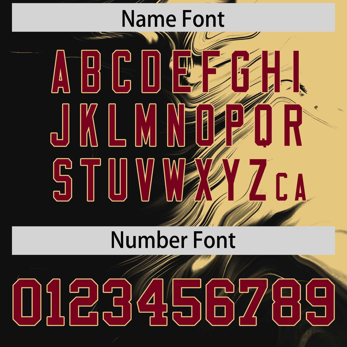 Custom Khaki Black Personalized Ink Pattern Authentic Baseball Jersey